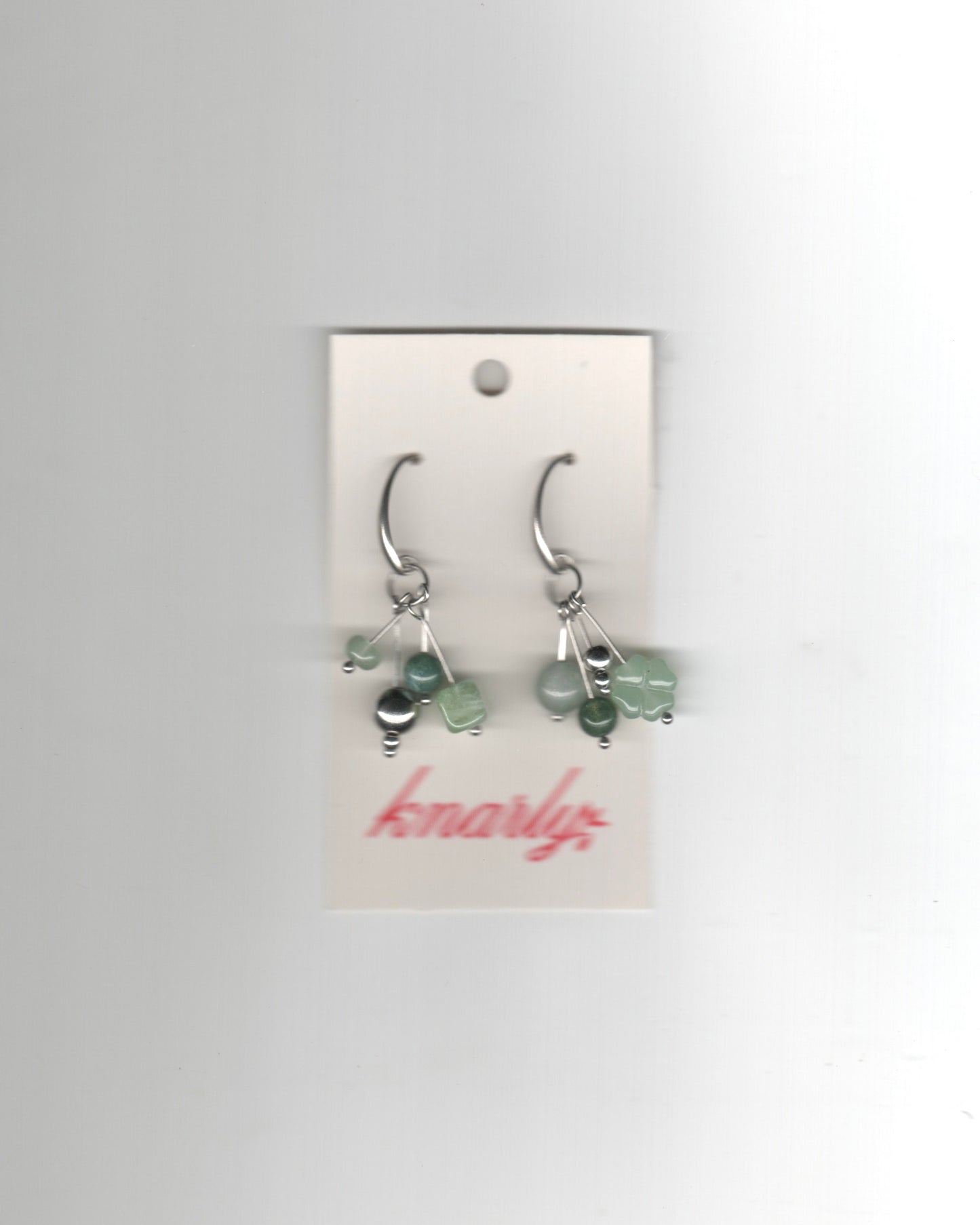 Jade Cluster Earrings