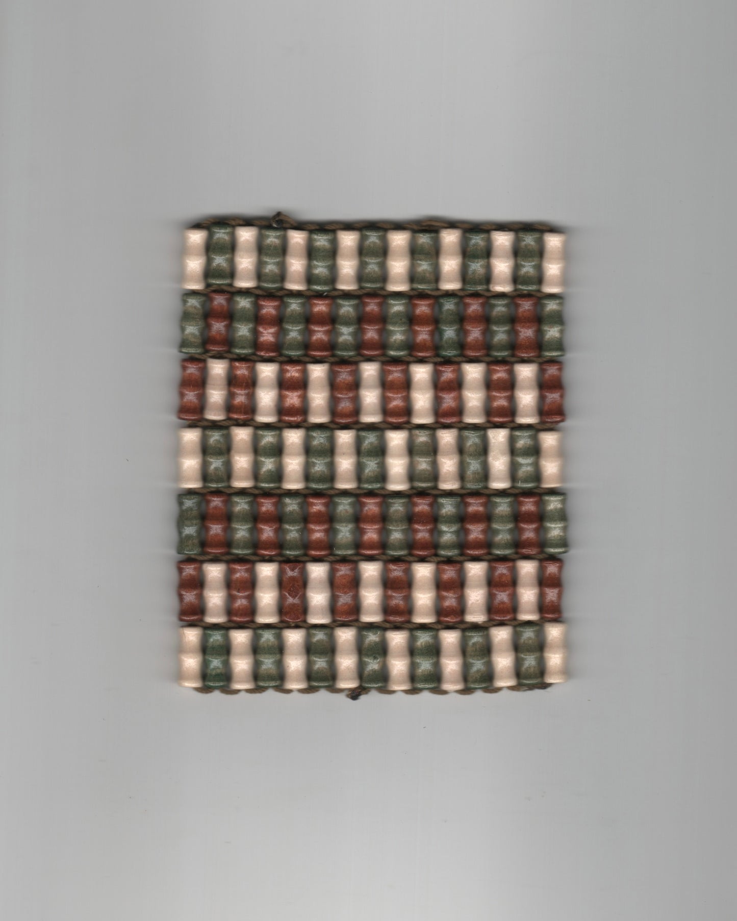 Bamboo Beaded Coaster
