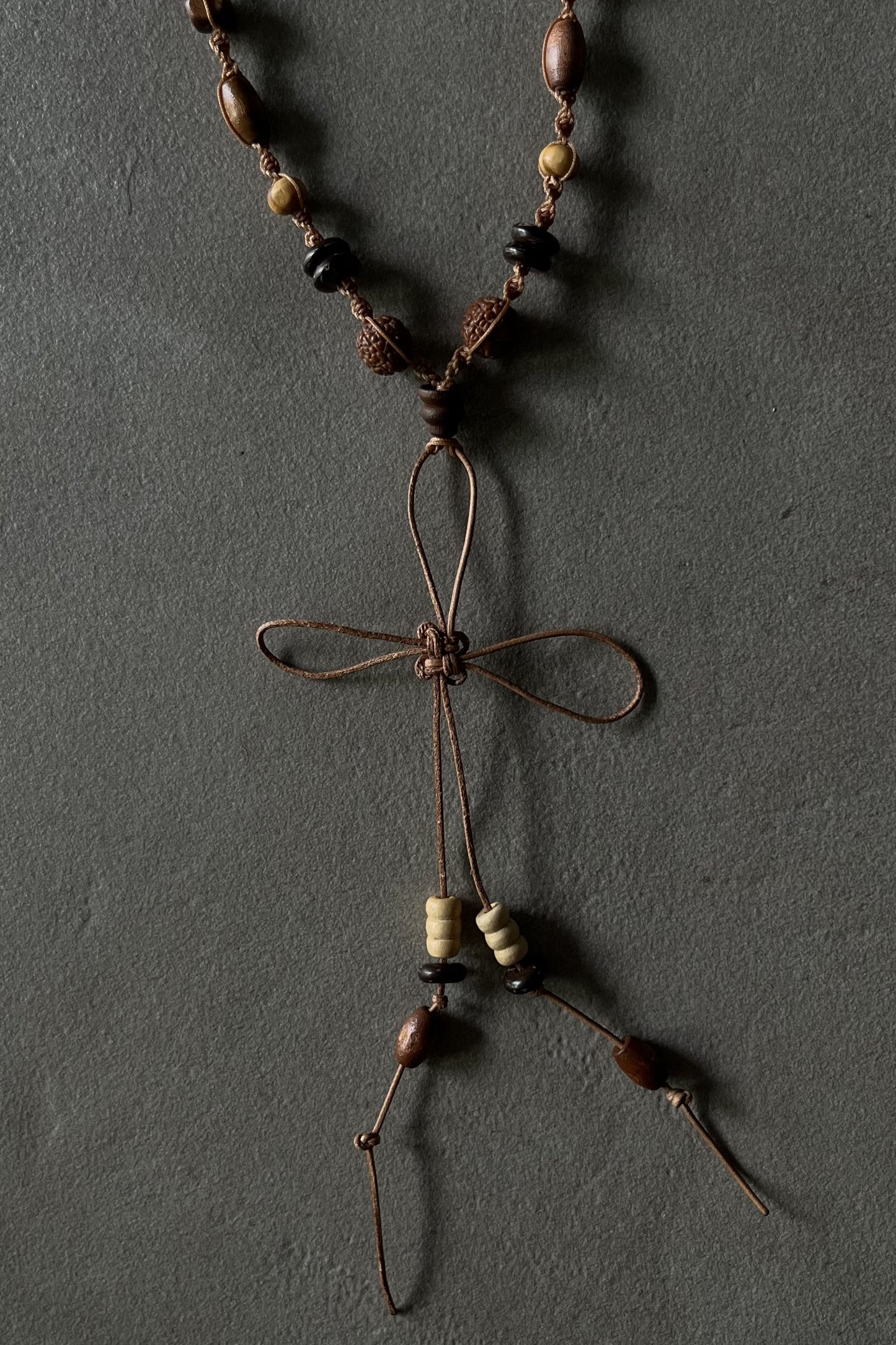 Yùn Knotted Necklace ▫ Wood