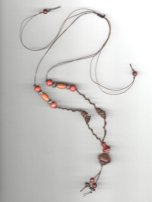 Dēng Winding Lantern Necklace