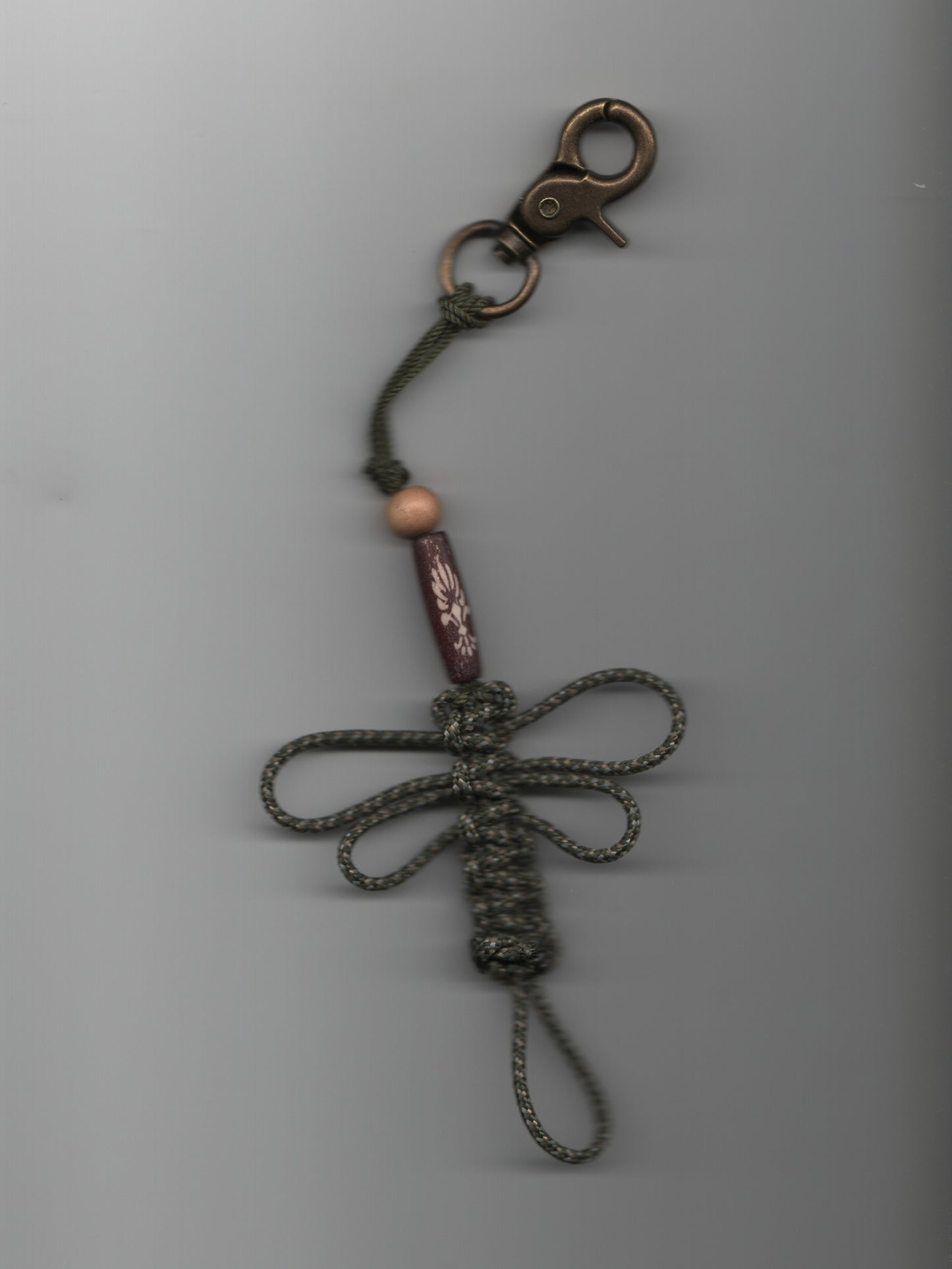 Dragonfly Knotted Keychain