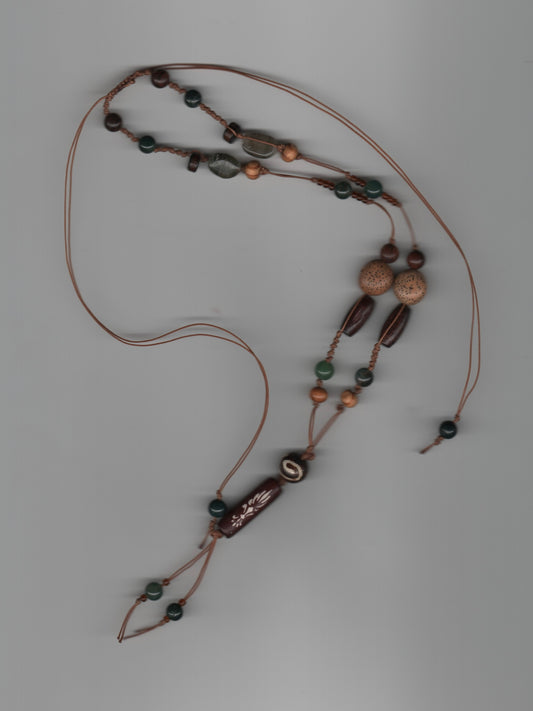 Lympha Knotted Necklace