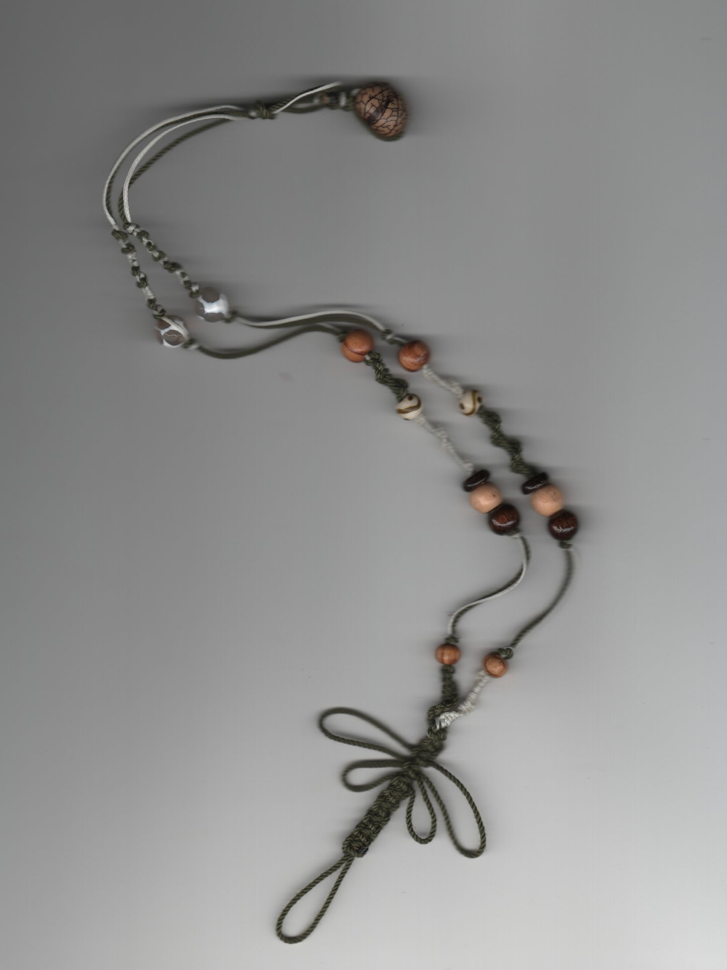 Qīng Duo-tone Dragonfly Necklace