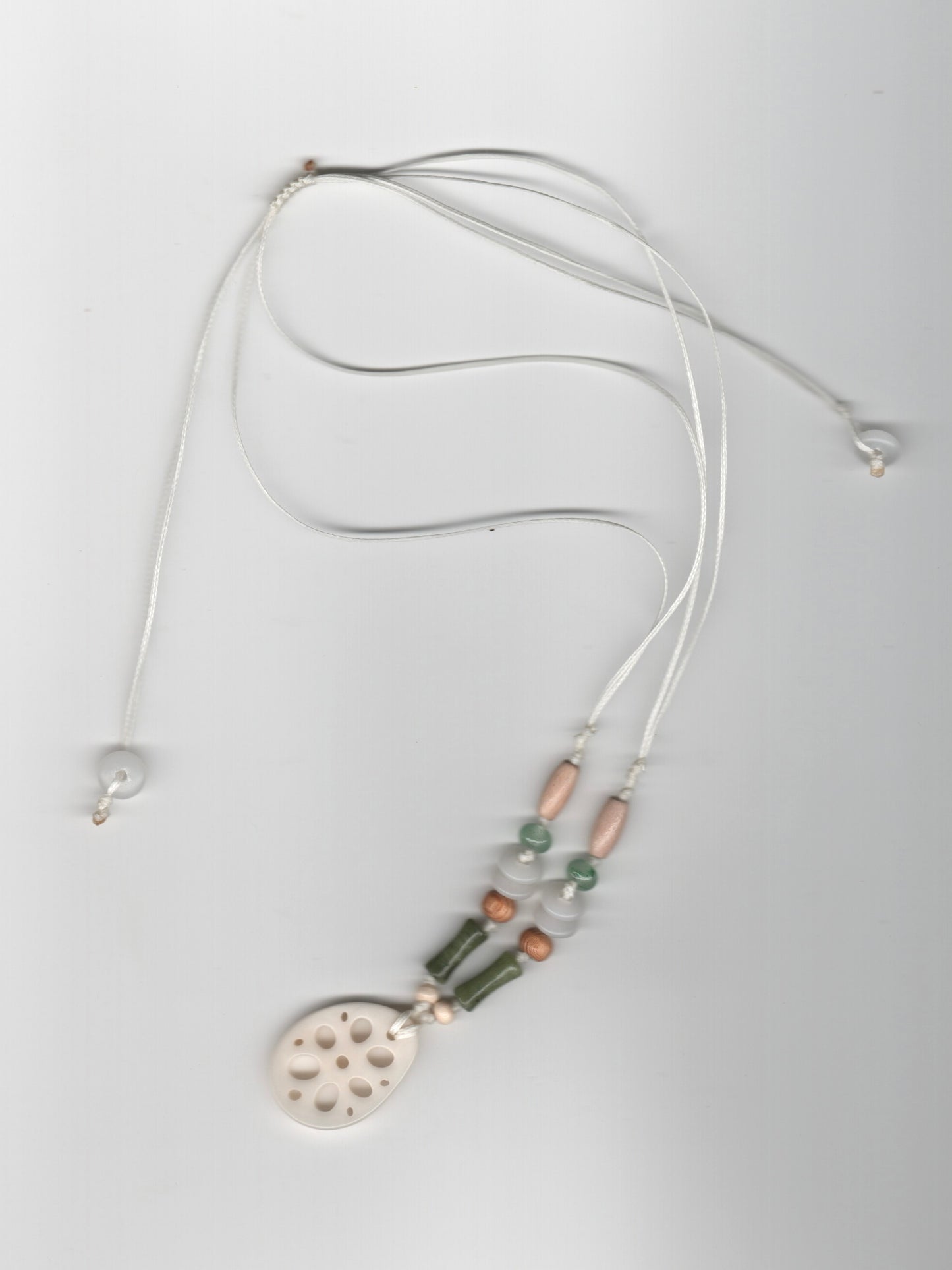 Lotus Root Slice Necklace