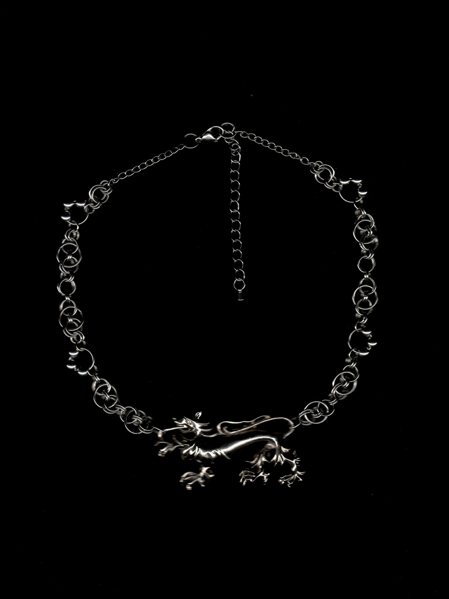 Dragon Chainmail Necklace