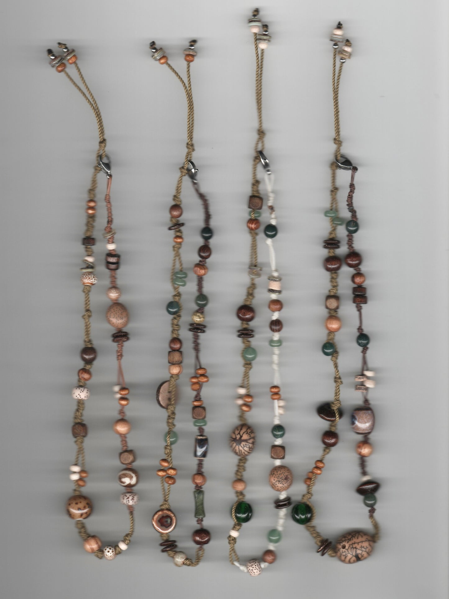 Beaded Knot Necklaces