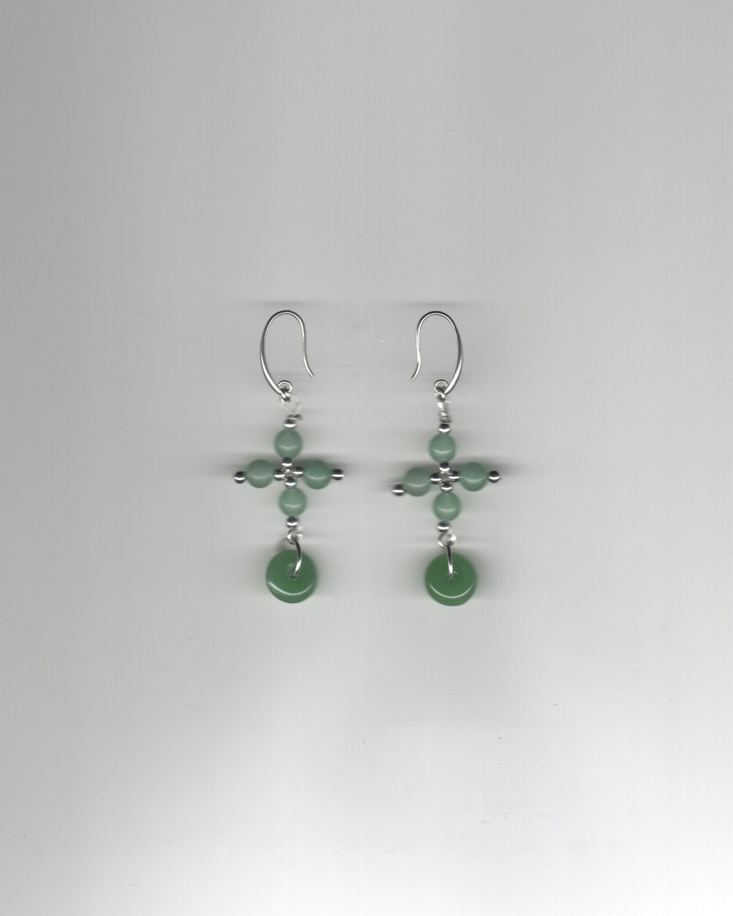 Jade Clover Earrings