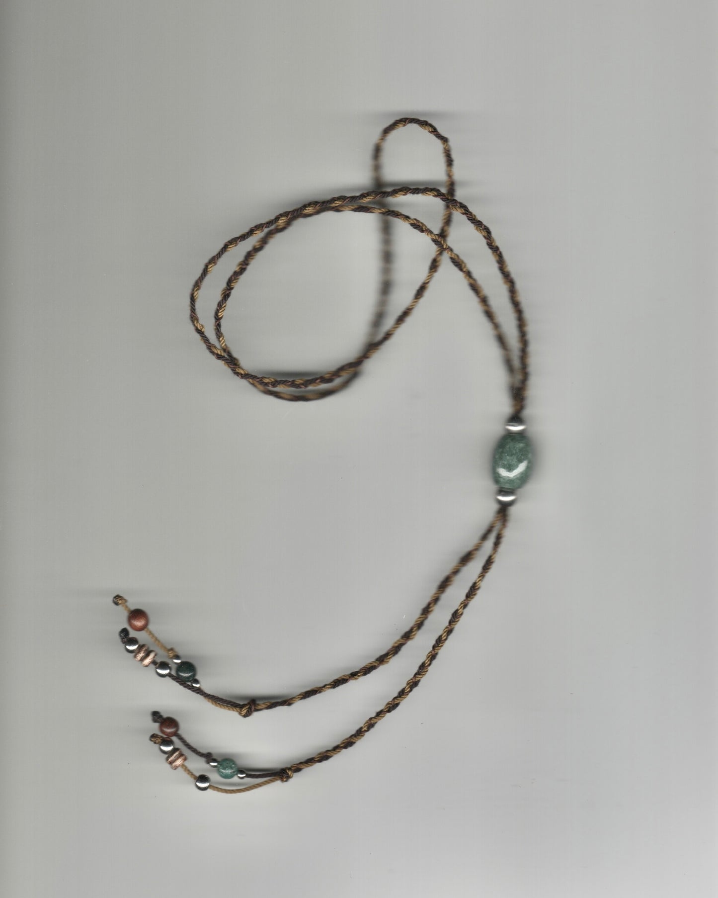 Spotted Jade Bolo Tie