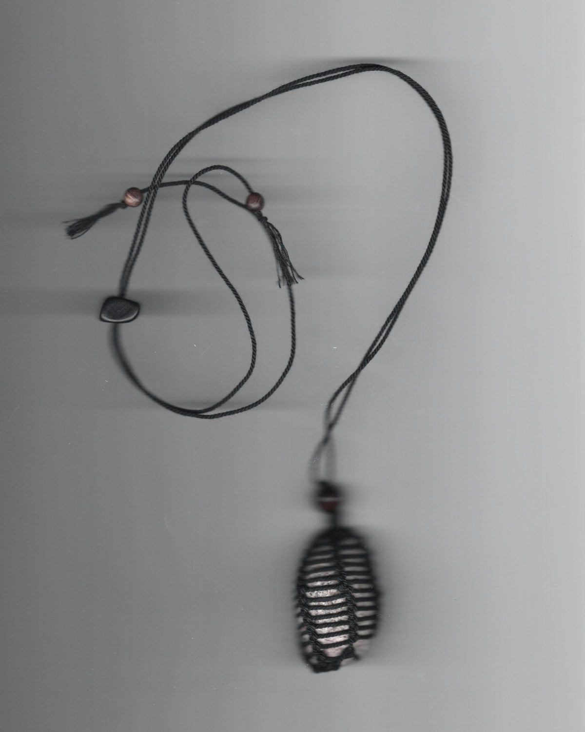 005/ Shí Wrapped Rope Necklace