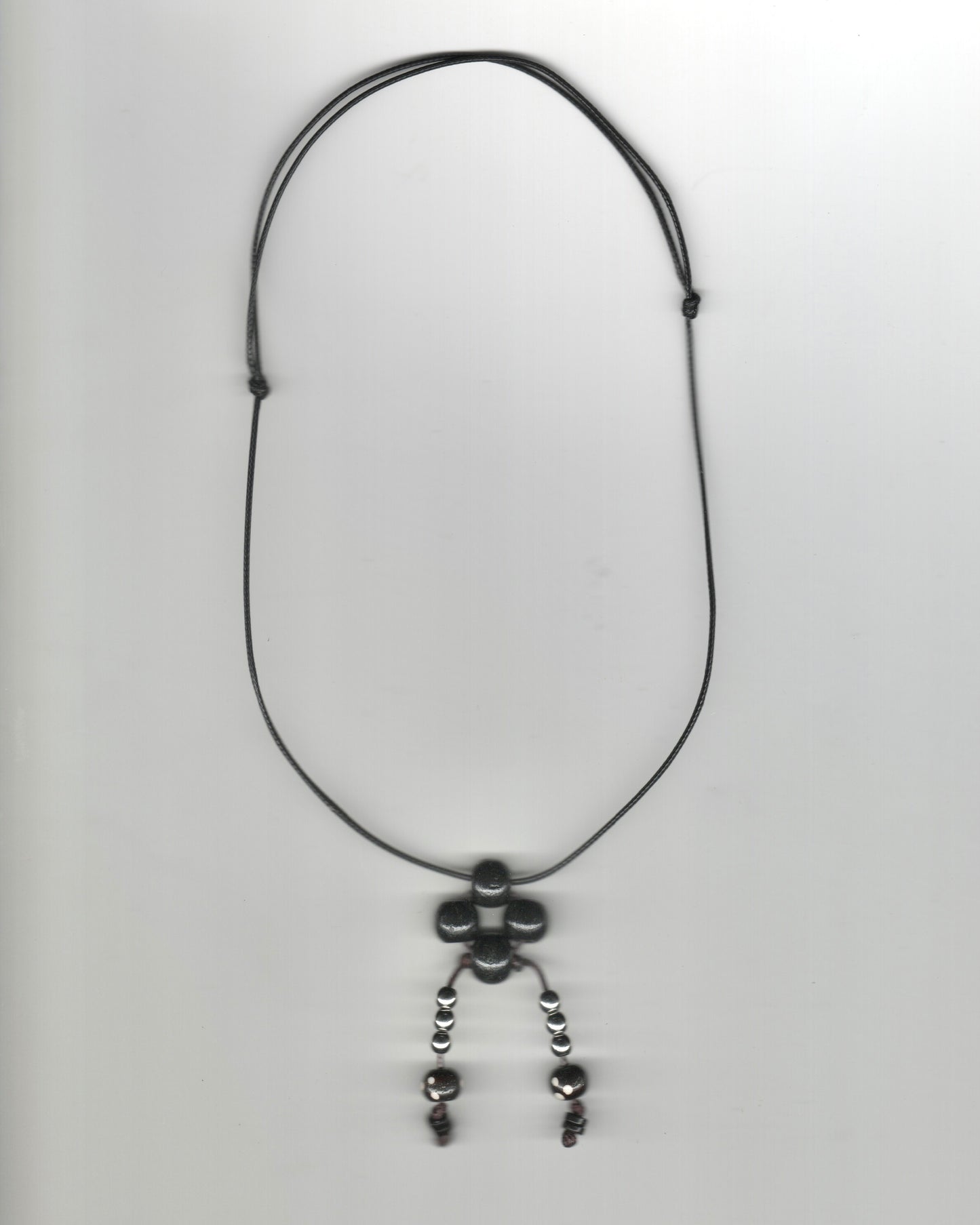 Black Clover Wood Necklace