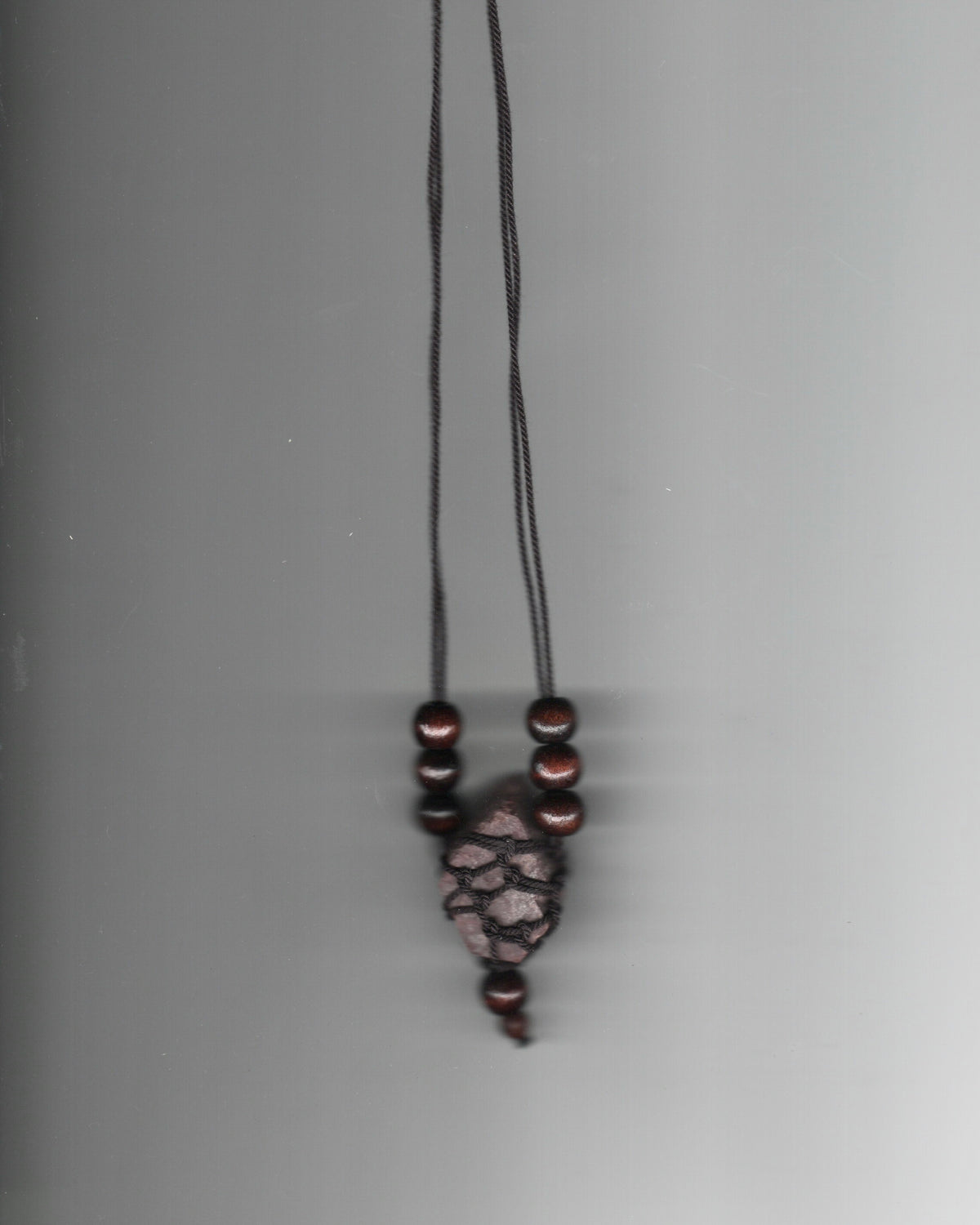 008/ Shí Beaded Rope Necklace
