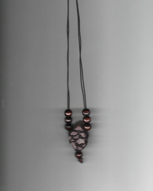 008/ Shí Beaded Rope Necklace