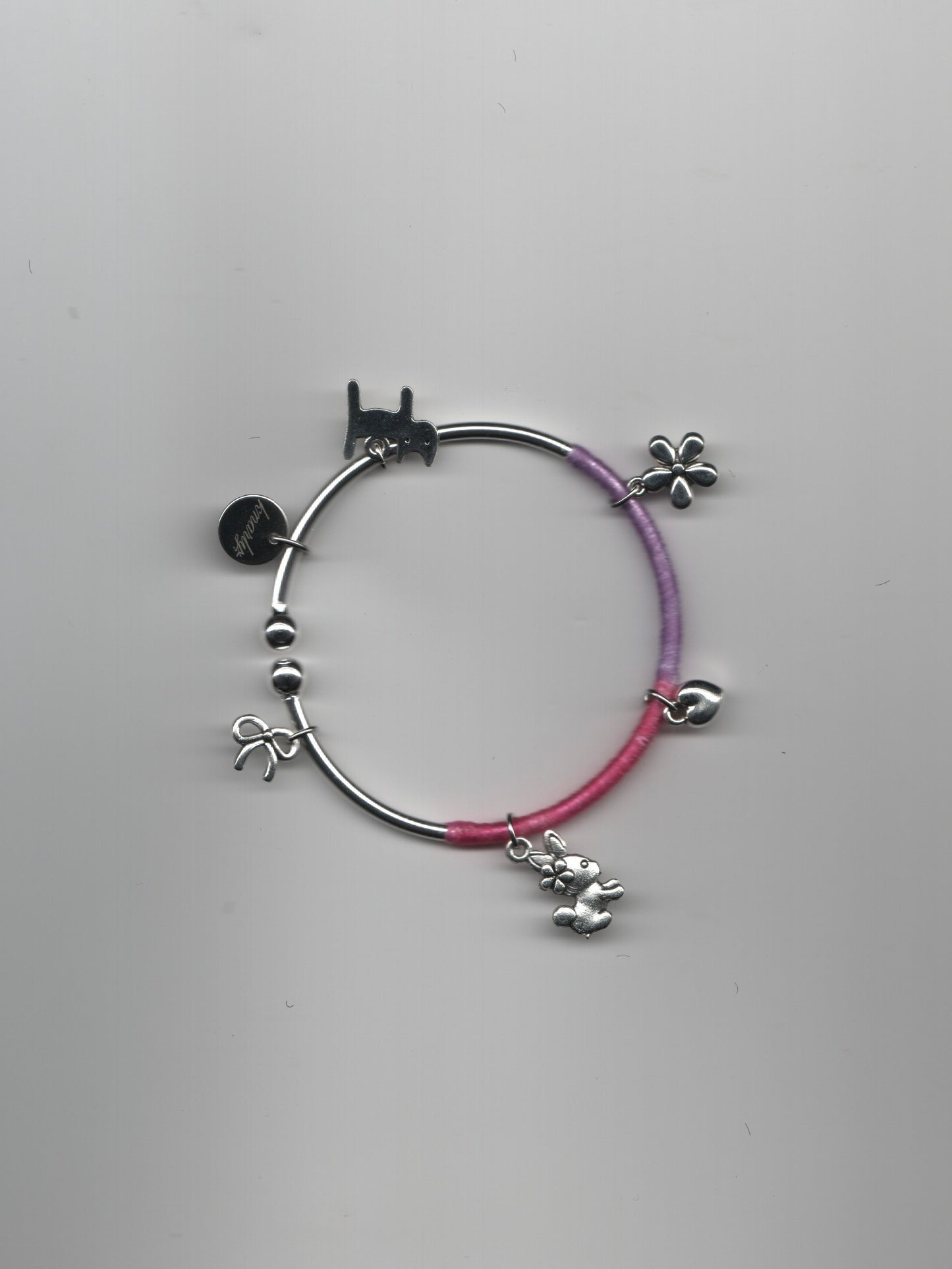 Bunny Fields Silver Bangle