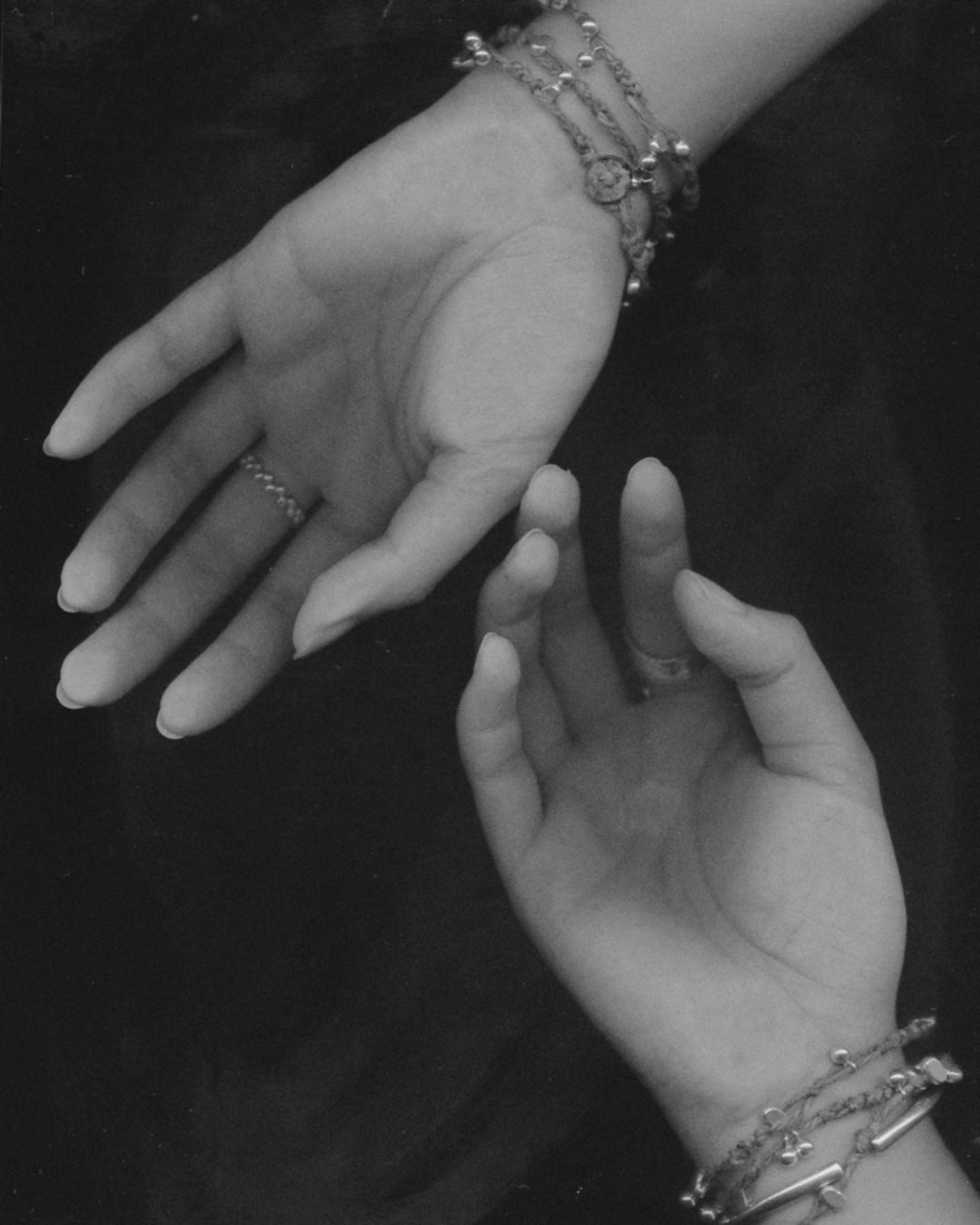 Ashore Wrap Around Silver Bracelet and Necklace