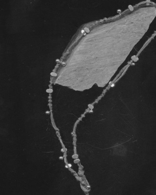 Ashore Wrap Around Silver Bracelet and Necklace